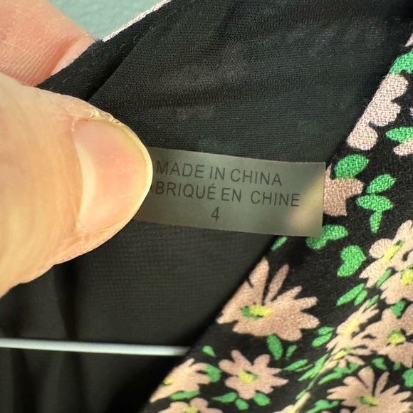 Alice + Olivia Floral Dress jumper - Black and Pink - Picture 3 of 6